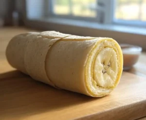 Banana Roll-Ups for babies