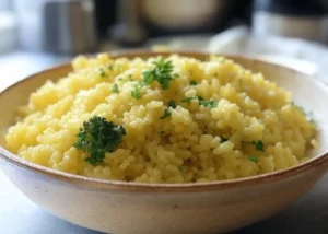 Cheesy Broccoli Rice