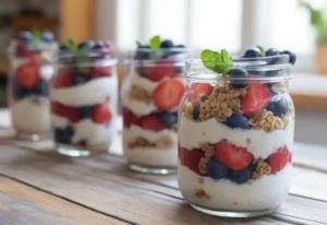 Fruit and Yogurt Parfaits