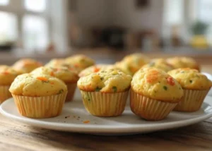 Mini Veggie Muffins for toddler