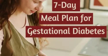 7 day gestational diabetes meal plan