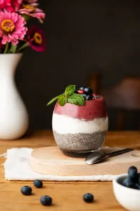 Greek Yogurt with Chia Seeds and Fresh Fruit