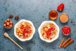 Quinoa Porridge with Cinnamon & Maple Syrup