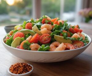 Spicy Shrimp and Avocado Salad