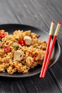 Tofu Stir-Fry with Brown Rice