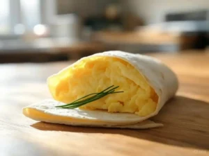 Egg and Cheese Breakfast Wrap