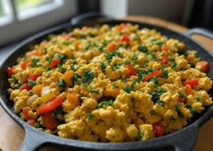 Tofu Scramble with Vegetables