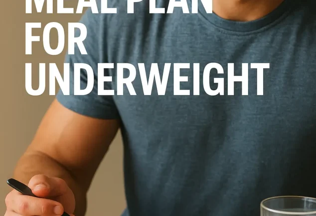 Healthy Weight Gain Meal Plan for Underweight