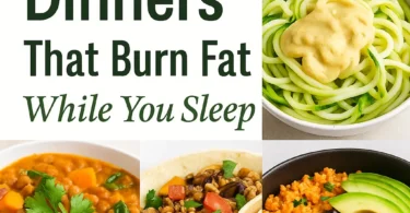 Plant-Based Dinners That Burn Fat While You Sleep