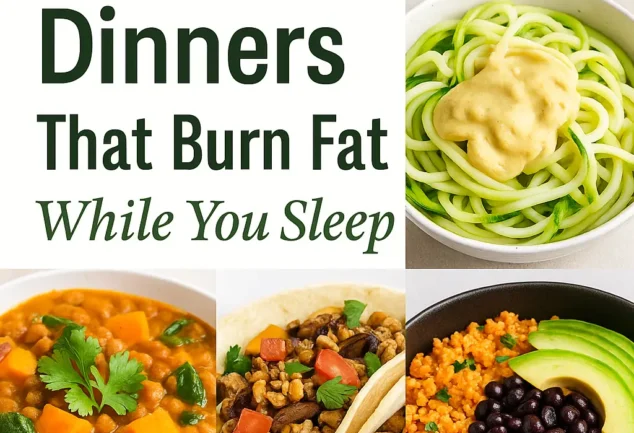 Plant-Based Dinners That Burn Fat While You Sleep