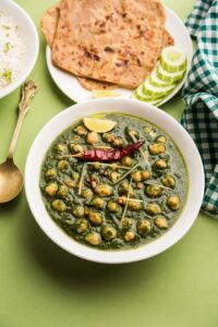 Saag Chickpea Curry
