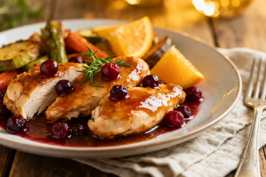 Cranberry Orange Chicken