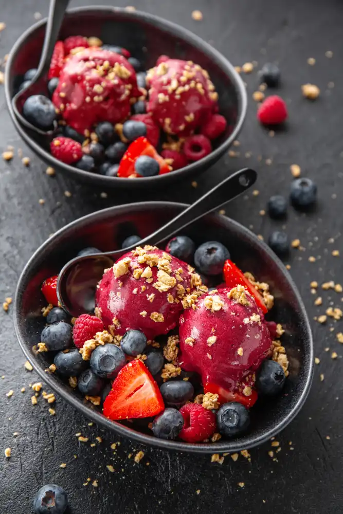Cranberry Orange Sorbet