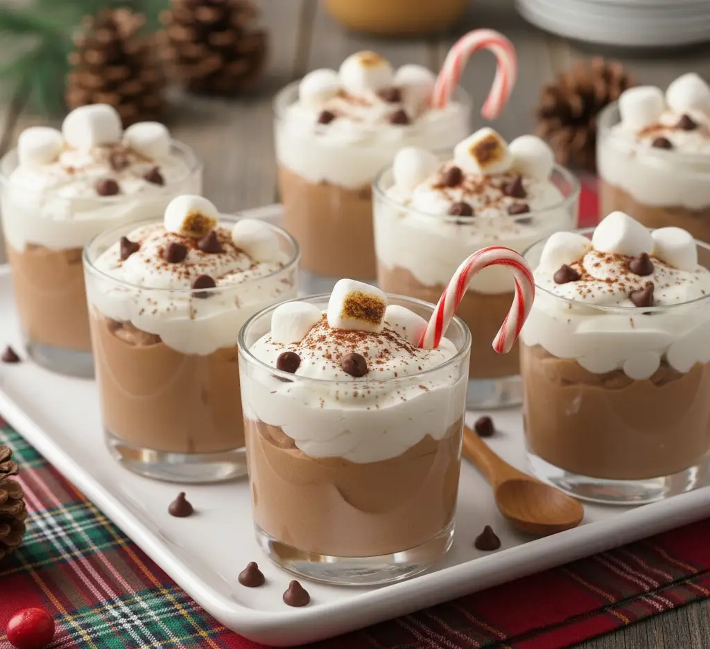 Hot Chocolate Yogurt Cups
