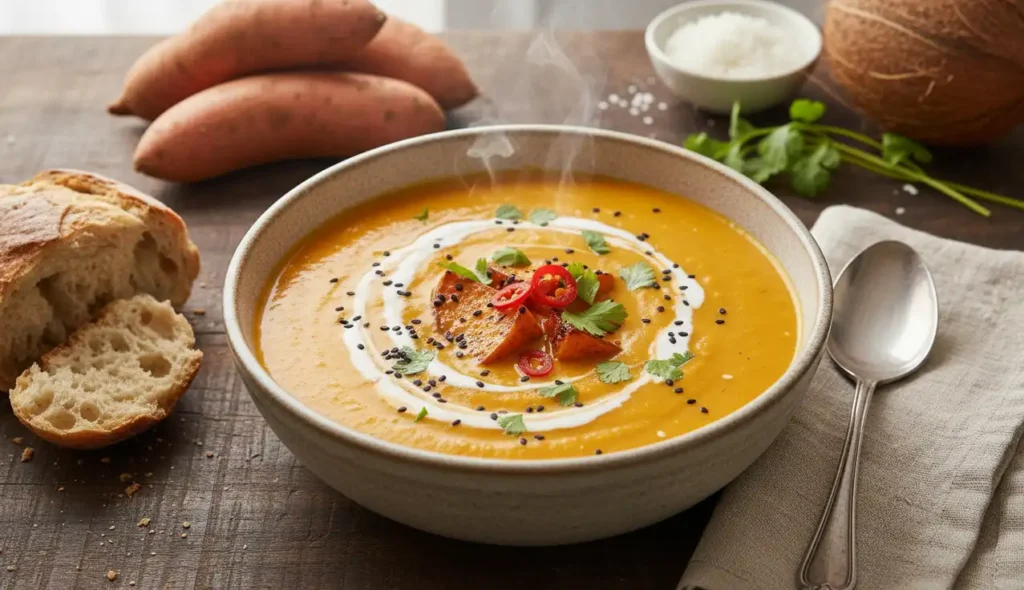 Sweet Potato & Coconut Soup