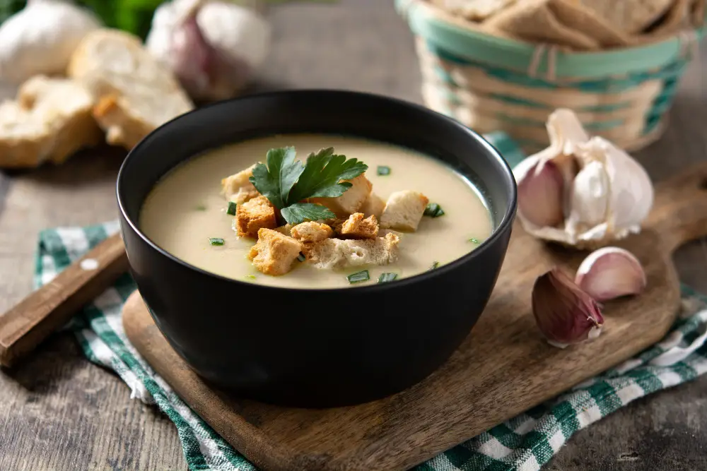 Garlic Potato Soup